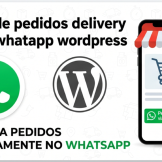 Loja de Pedidos Delivery com WhatsApp