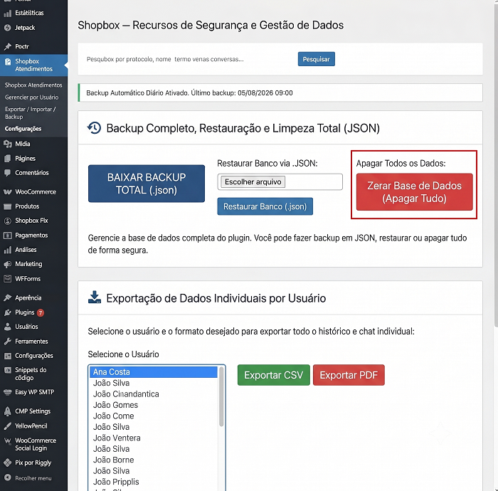 Shopbox WooCommerce Envio de Documentos e Atendimentos - Imagem 5